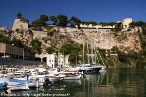 le Rocher de Monaco et le Port de Fontvieille